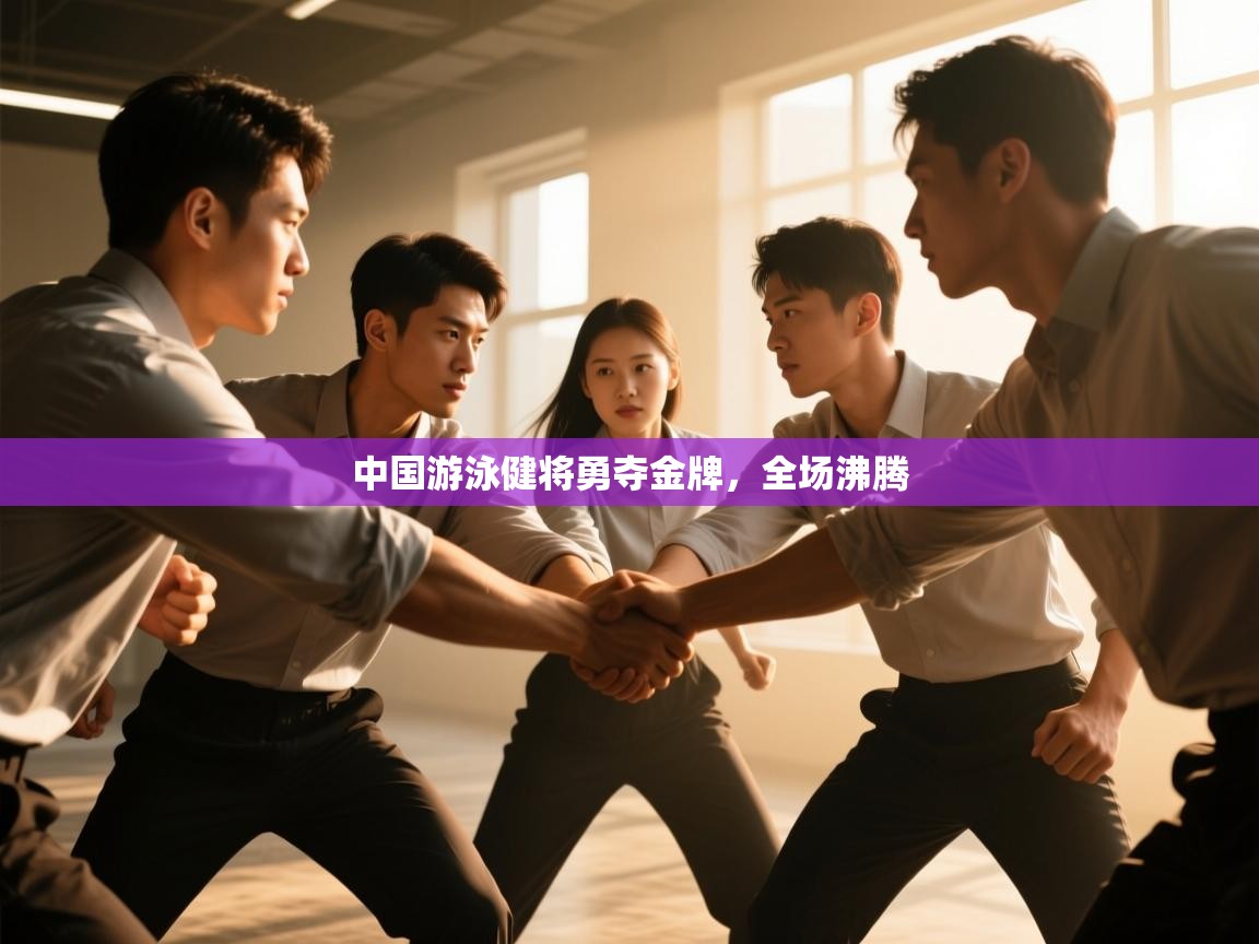 中国游泳健将勇夺金牌，全场沸腾